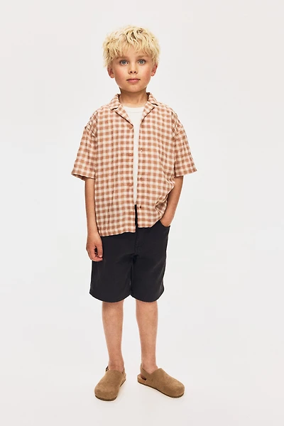 Cotton-Blend Resort Shirt