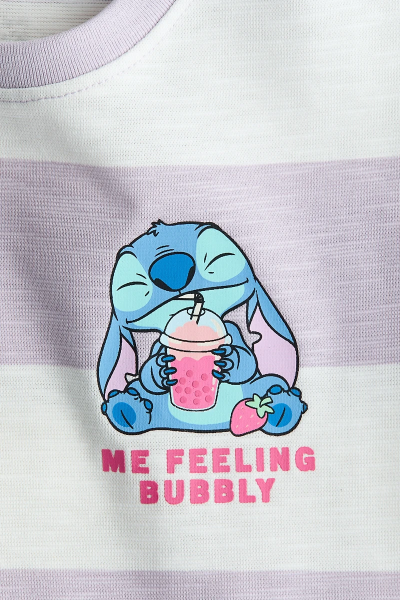 Motif-Detail T-Shirt Dress