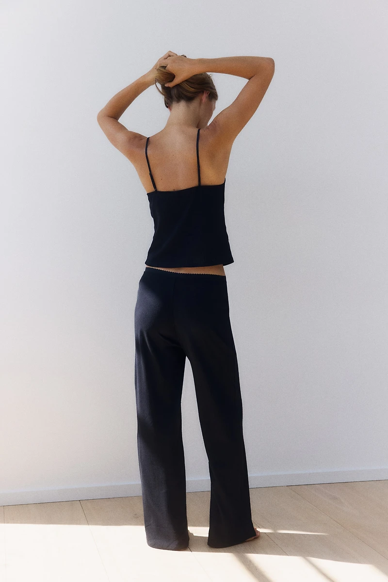 Cotton Pointelle Pajamas