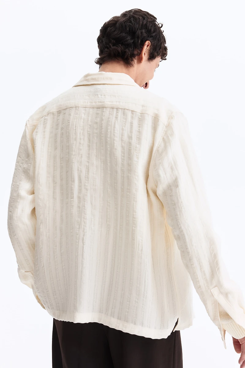 Regular-Fit Long-Sleeved Resort Shirt
