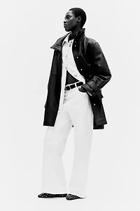 Wide High Jeans
