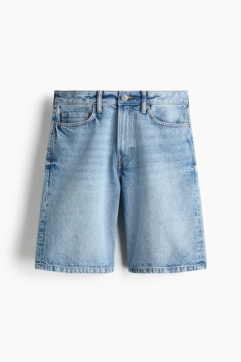 Short décontracté en denim