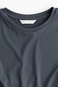 Long-sleeved Microfiber Top