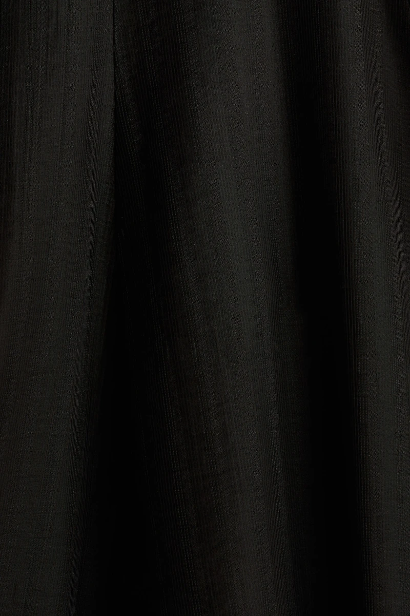 Asymmetric-Hem Dress