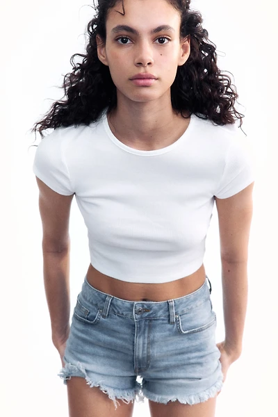 High Denim shorts