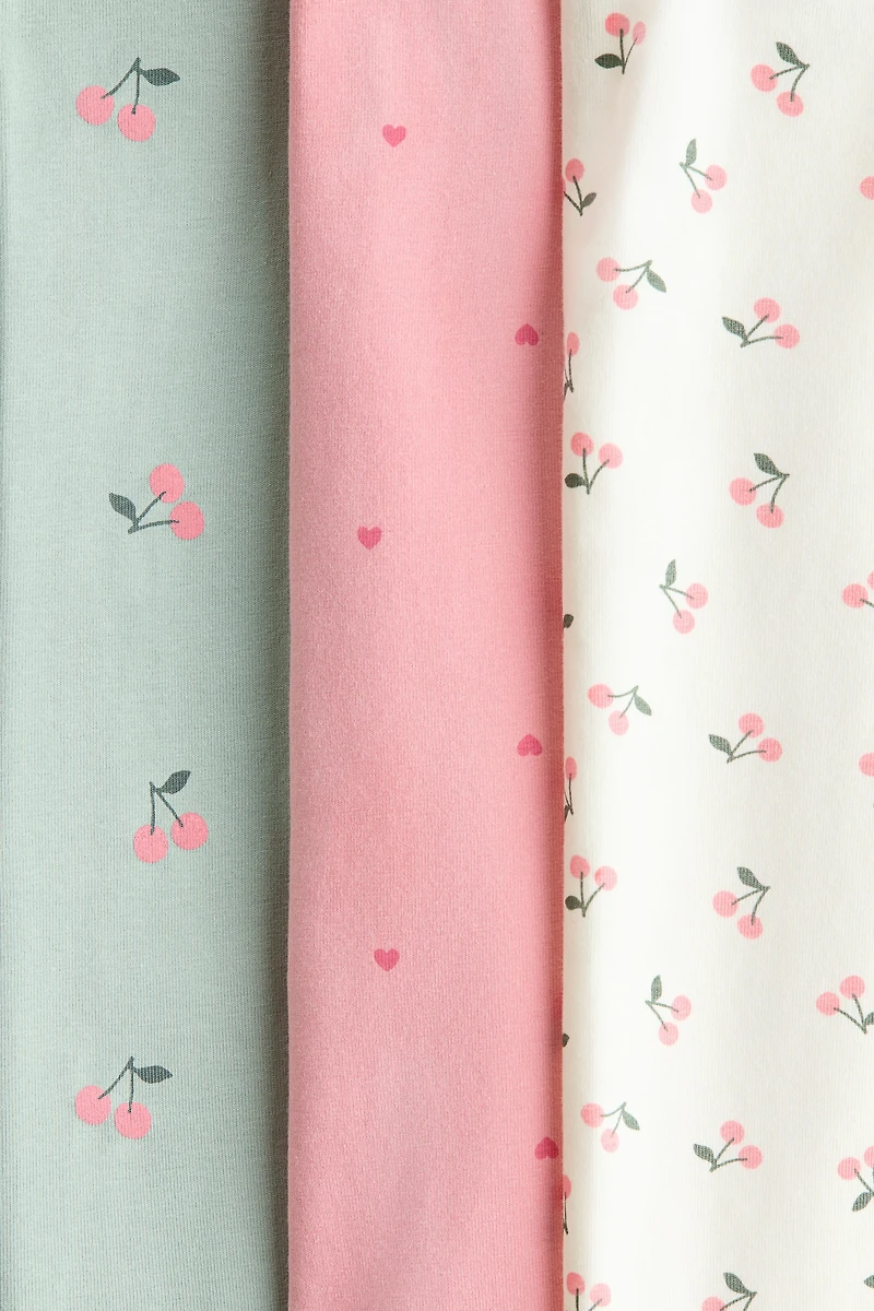 3-Pack Cotton Leggings