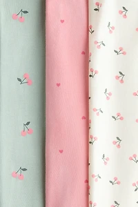 3-Pack Cotton Leggings