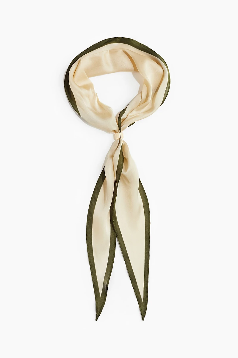 Bead-Detail Neck Scarf