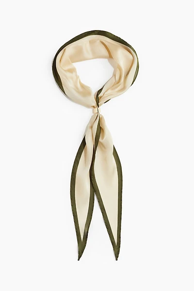 Bead-Detail Neck Scarf