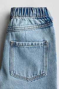 Jean à jambes larges