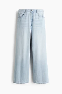 Wide-Leg Regular Waist Jeans