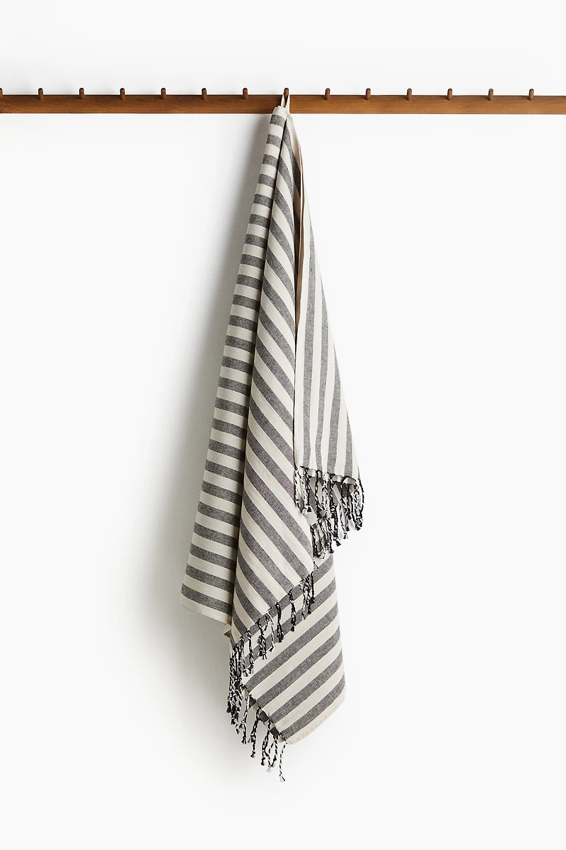 Linen-blend Bath Sheet