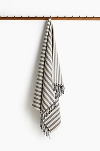 Linen-blend Bath Sheet