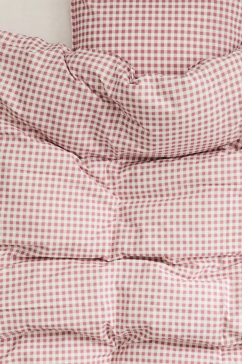Patterned Twin Duvet Cover Set