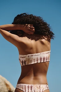 Haut de maillot bandeau coussiné