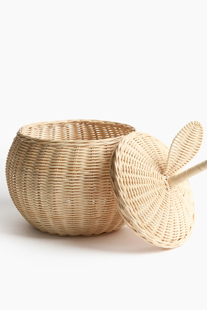Berry-Shaped Rattan Storage Basket