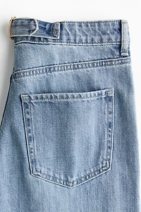 Wide-Leg Regular Waist Jeans