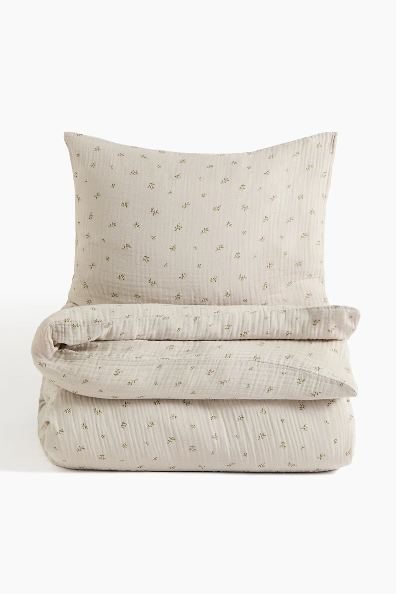 Muslin Duvet Cover Set