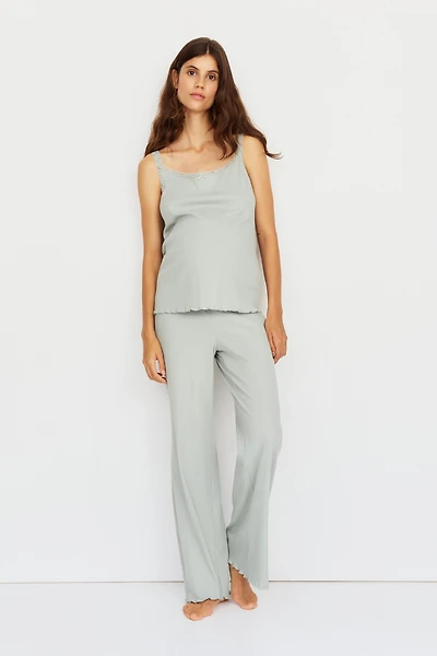 MAMA Pyjama côtelé