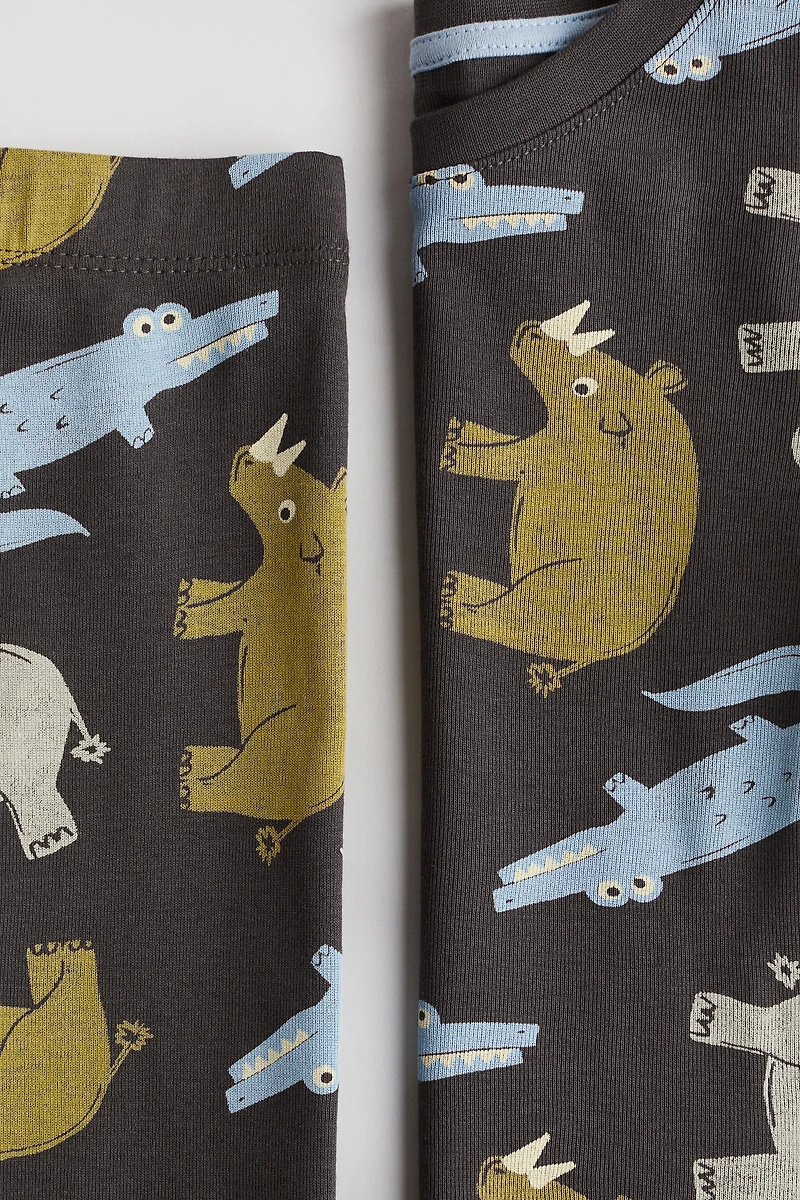 Snug Fit Cotton Jersey Pajamas