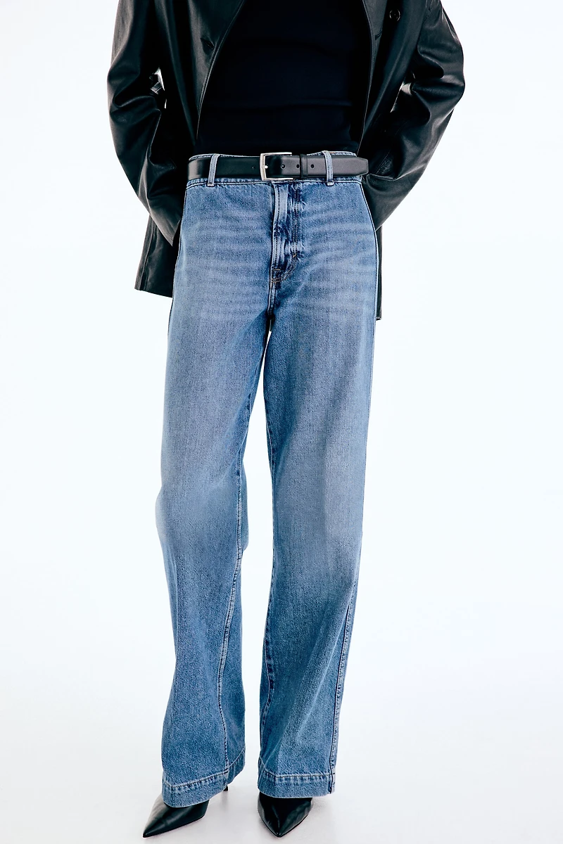 Wide High Waist Jeans