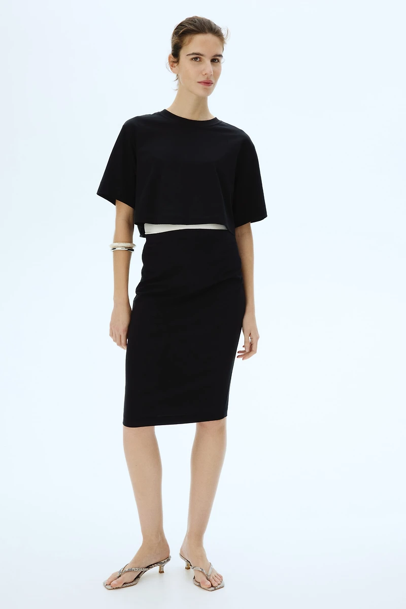 MAMA 2-piece top and skirt set