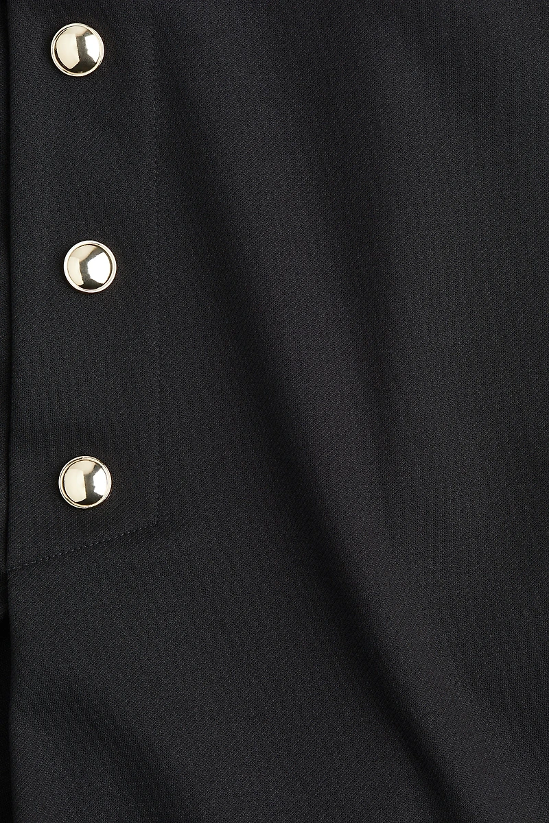 Button-Front Skort