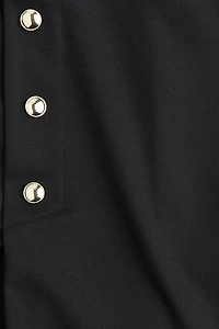 Button-Front Skort
