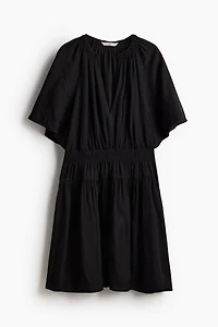 Smocked-detail Dress
