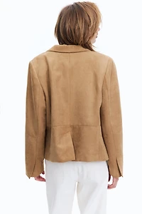 Blazer à fermeture droite