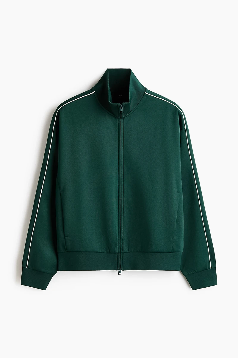 Relaxed-Fit Scuba Track Jacket