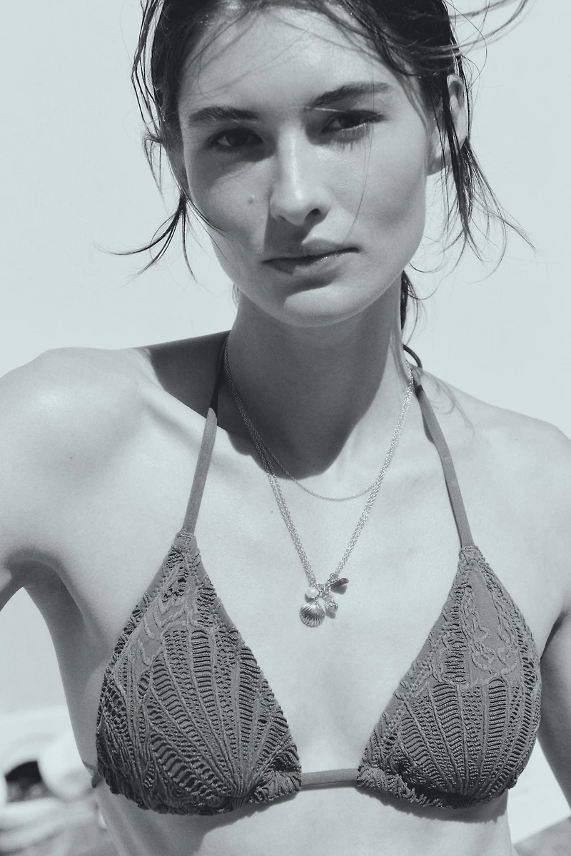 Padded Triangle Bikini Top