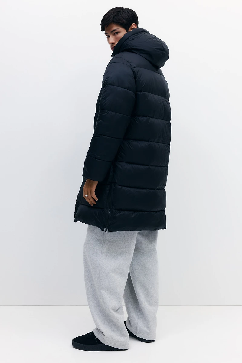 Water-Repellent Puffer Coat