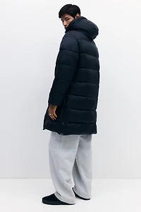 Water-Repellent Puffer Coat