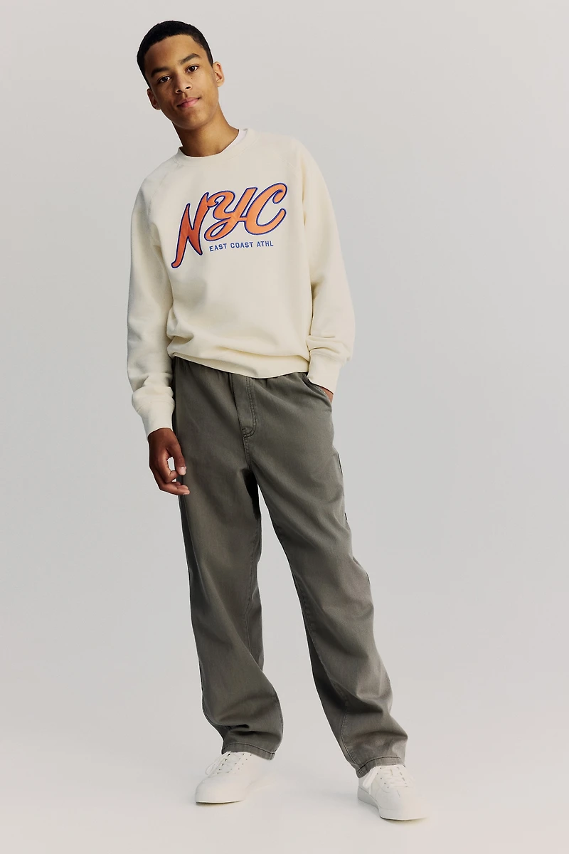 Cotton Twill Joggers