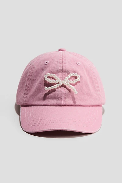 Casquette en coton avec boucle