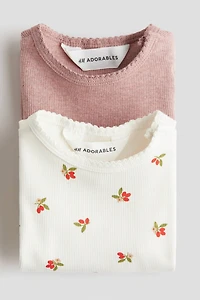 2-Pack Cotton Jersey Tops