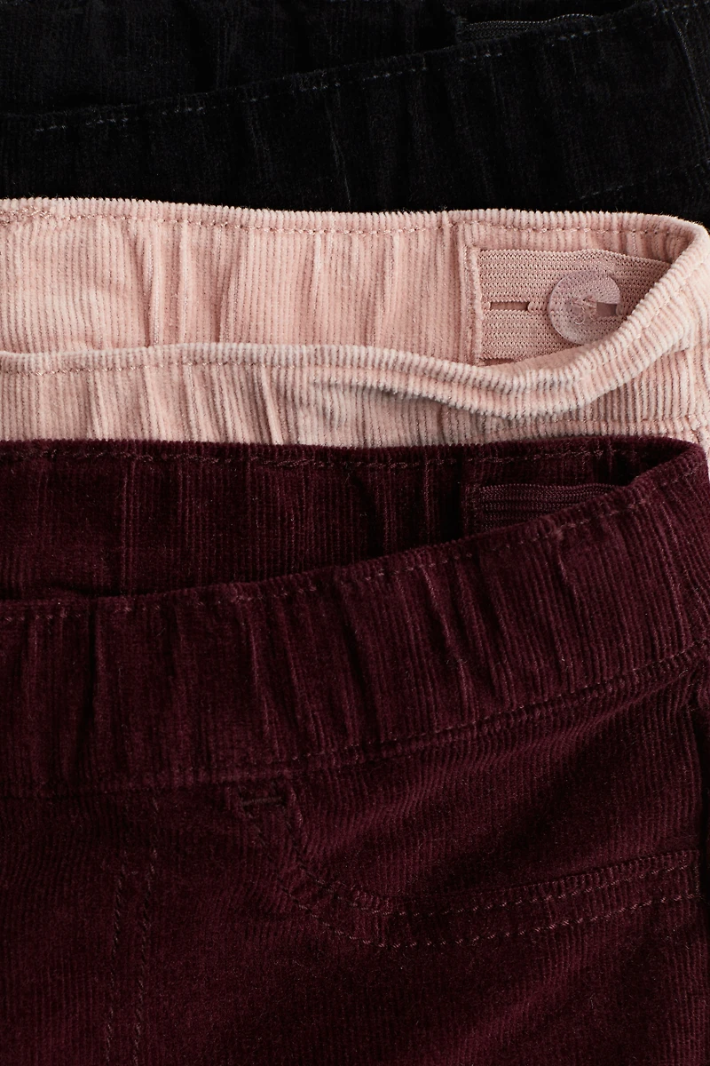 3-pack Corduroy Jeggings