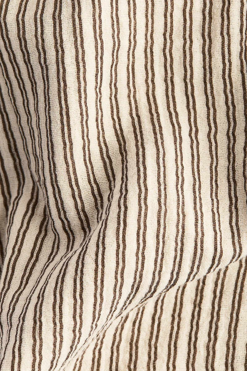 Drawstring-Detail Muslin Pants