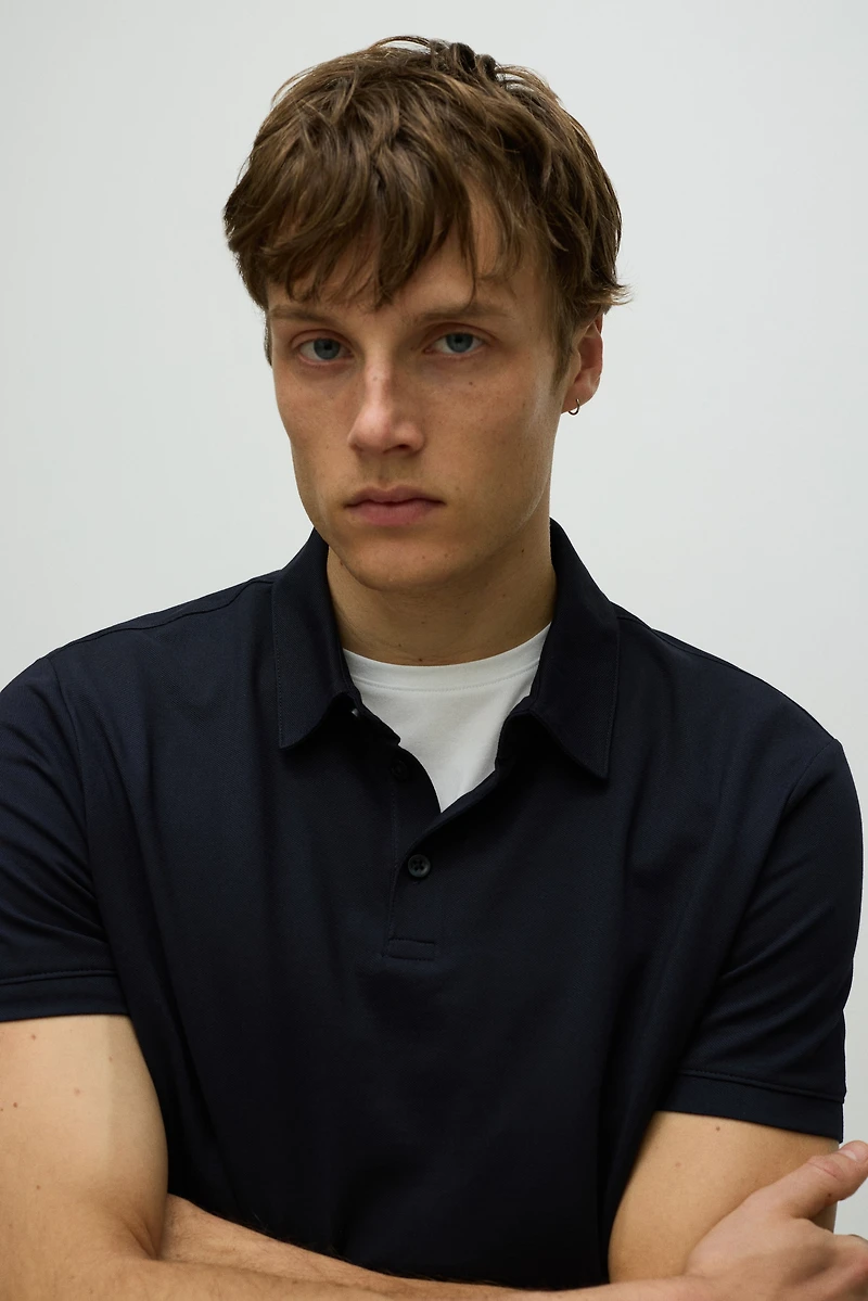 COOLMAX® Slim Fit Polo Shirt