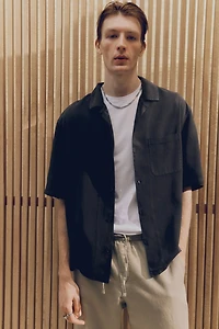 Regular Fit Lyocell Resort Shirt