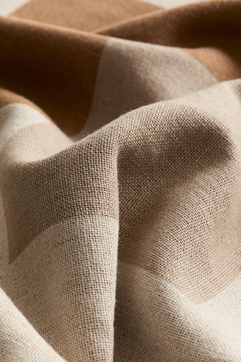 Linen-Blend Cushion Cover