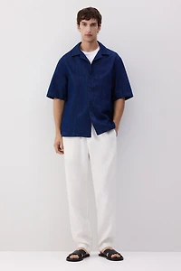 Regular-Fit Linen Pants