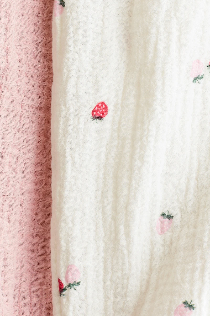 2-Pack Cotton Muslin Pants