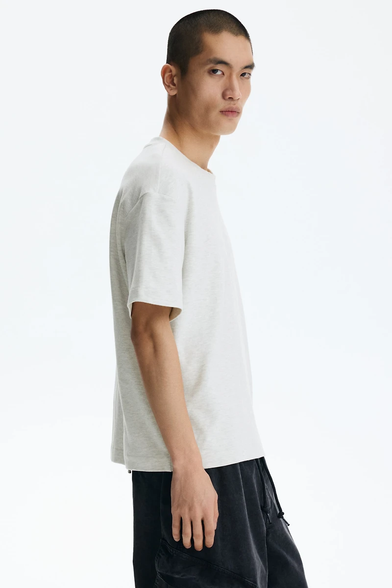 Loose-Fit Interlock T-Shirt