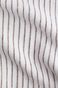 Relaxed-Fit Linen-Blend Pants