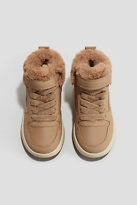 Warm-Lined High Tops