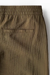 Relaxed-Fit Textured Pants