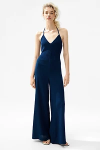 Combinaison pantalon à dos nu