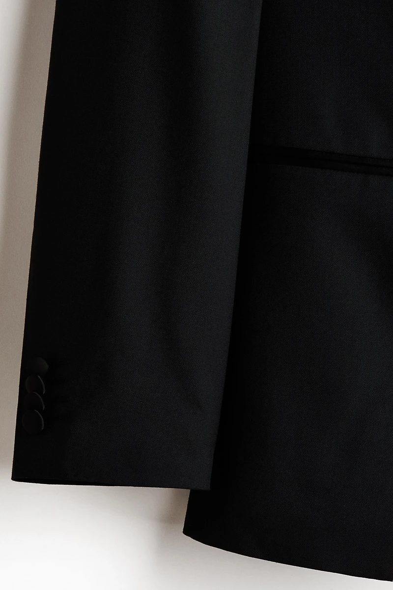Veste d'habit classique en laine mélangée